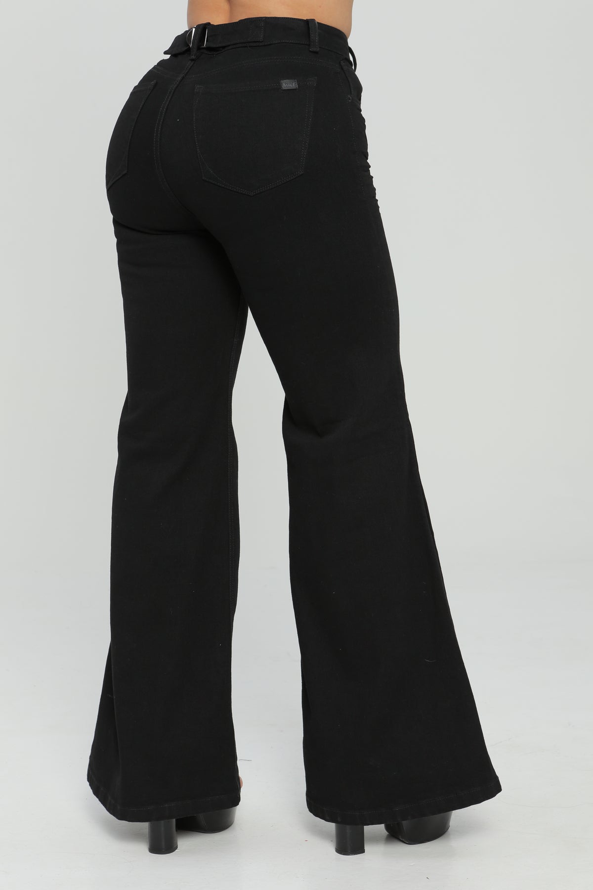 (Preventa) Jeans colombiano Flare UV black