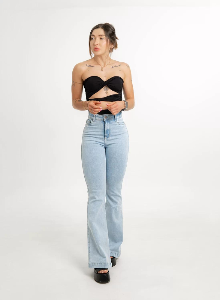 Jeans colombiano Bota campana Simone 4