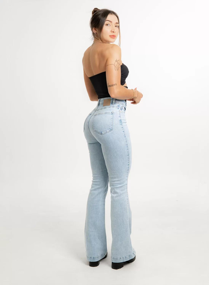 Jeans colombiano Bota campana Simone 4