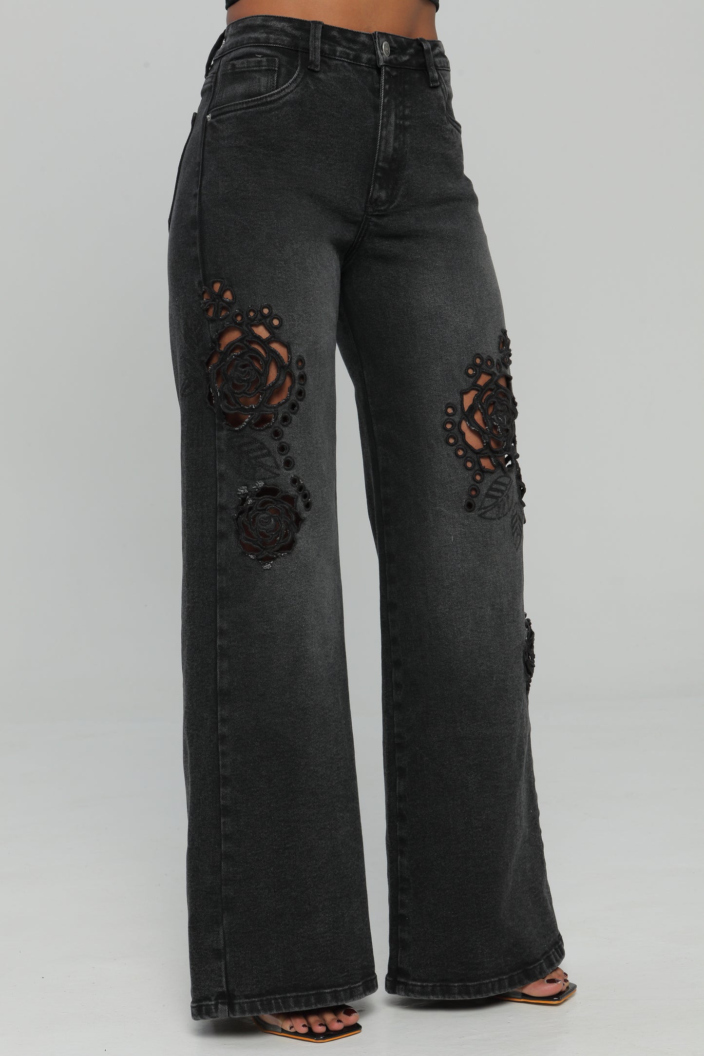 Jeans colombiano Wide leg Zoé