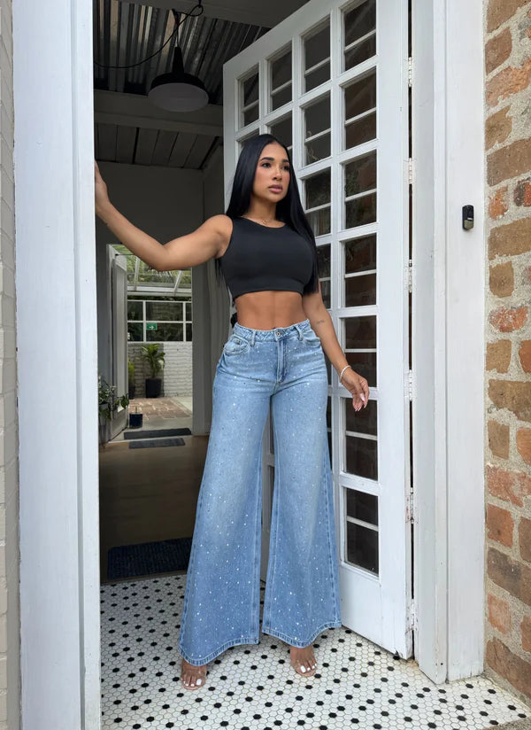 Jeans colombiano Wide leg Suva