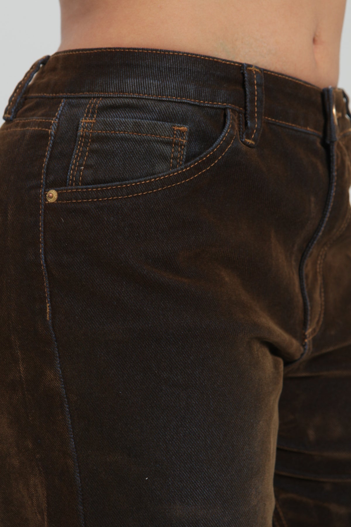 (Preventa) Jeans colombiano Wide leg Velvet café