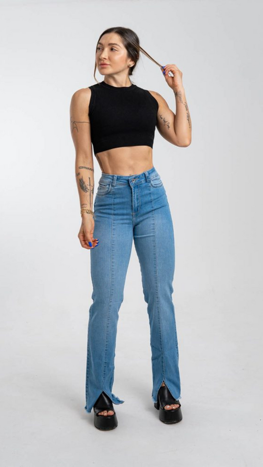 Jeans colombiano Straigth Amatista 2