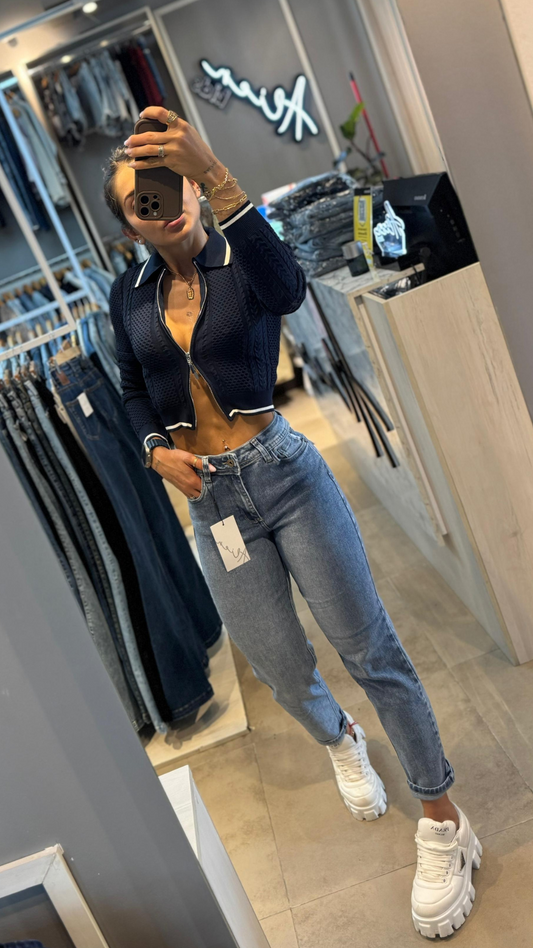 Jeans colombiano Mom fit Roma 1