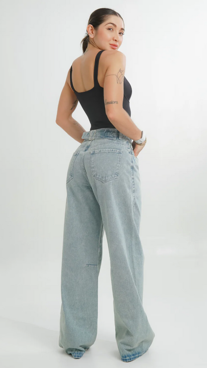 Jeans colombiano Flare Blow Dirty