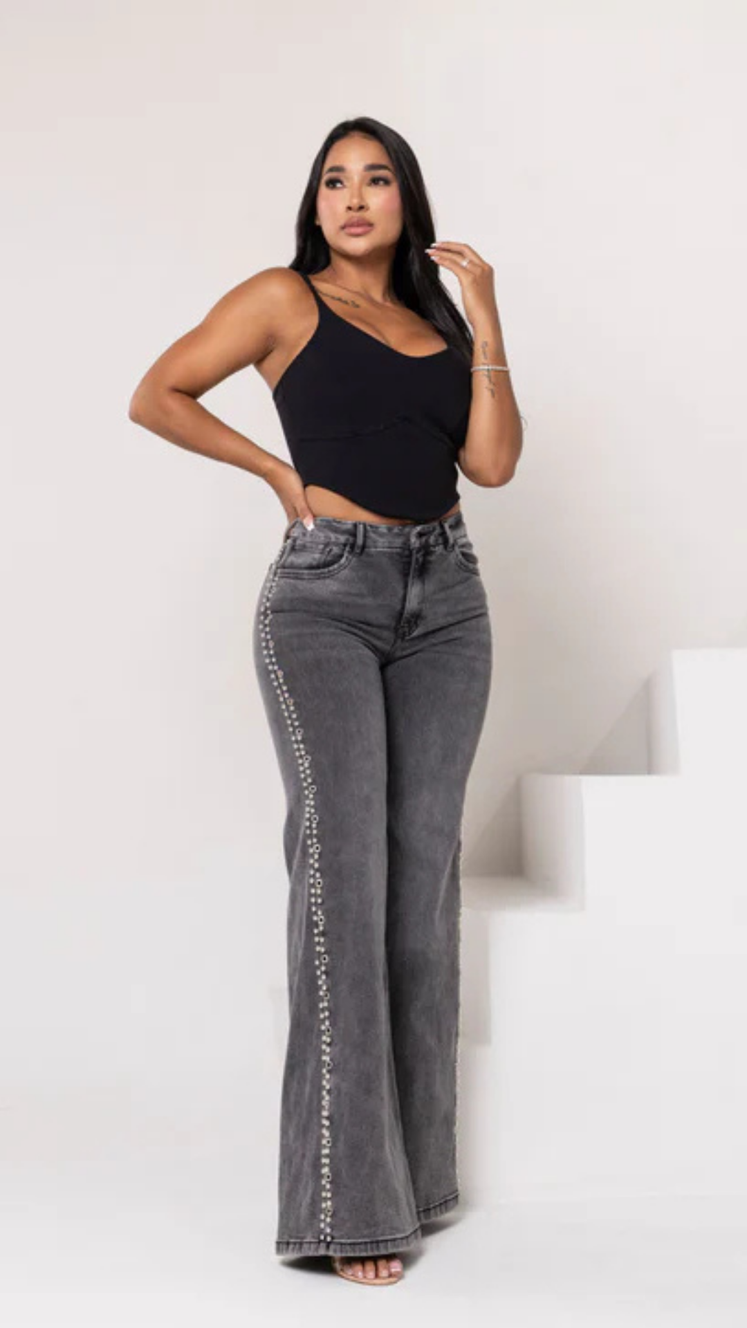 (Preventa) Jeans colombiano Flare Paris