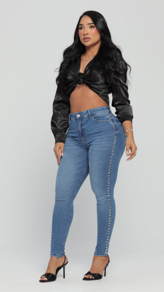 (Preventa) Jeans colombiano Skinny Charlotte