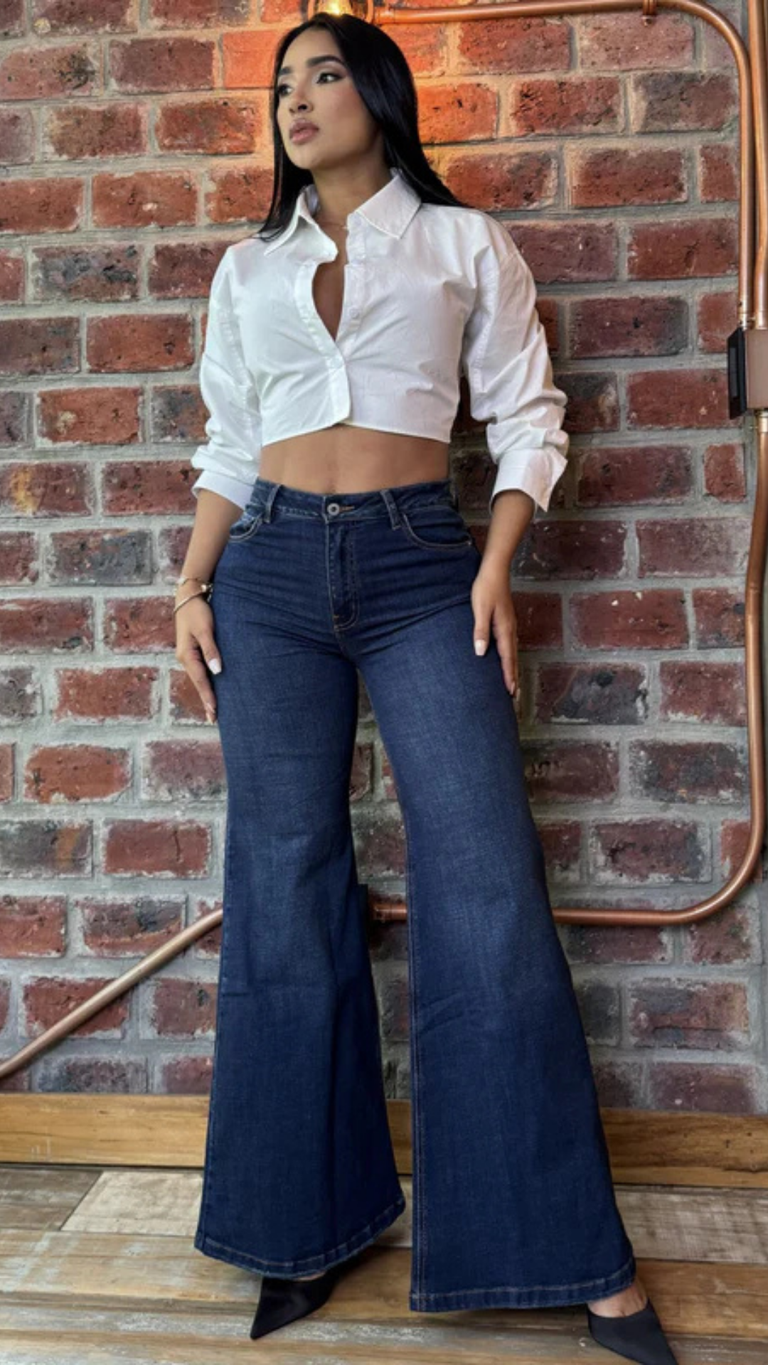 Jeans colombiano Flare Saba