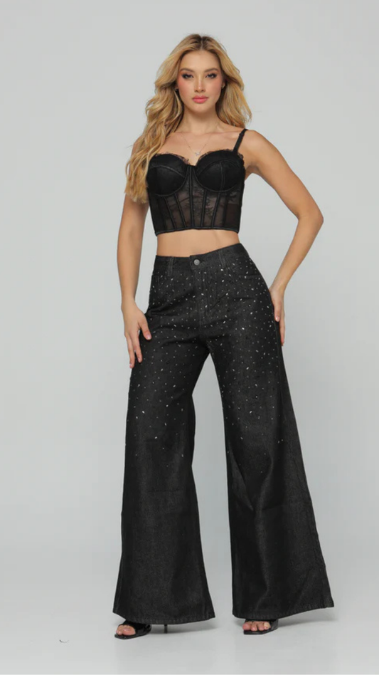 (Preventa) Jeans colombiano Wide leg Cleo