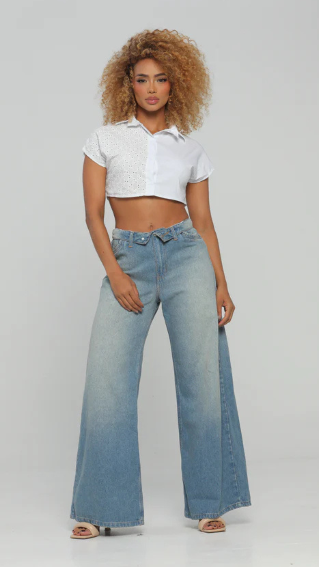 Jeans colombiano Wide leg Juva