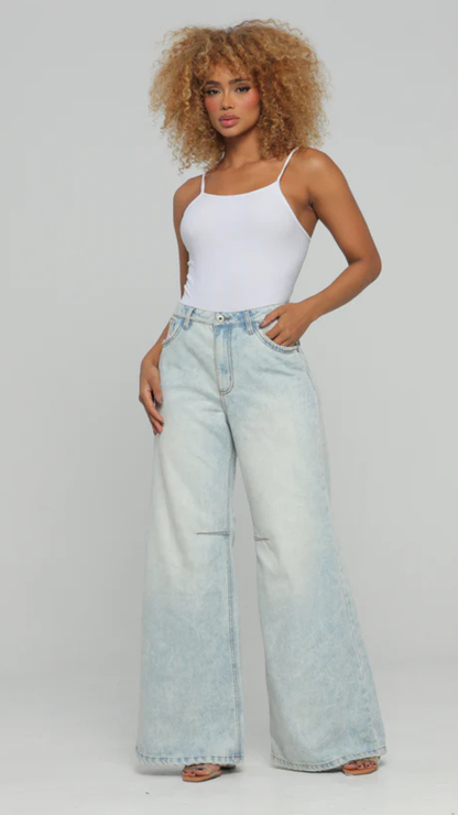 (Preventa) Jeans colombiano Wide leg Hada