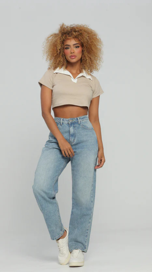 (Preventa) Jeans colombiano Mom fit Bruna