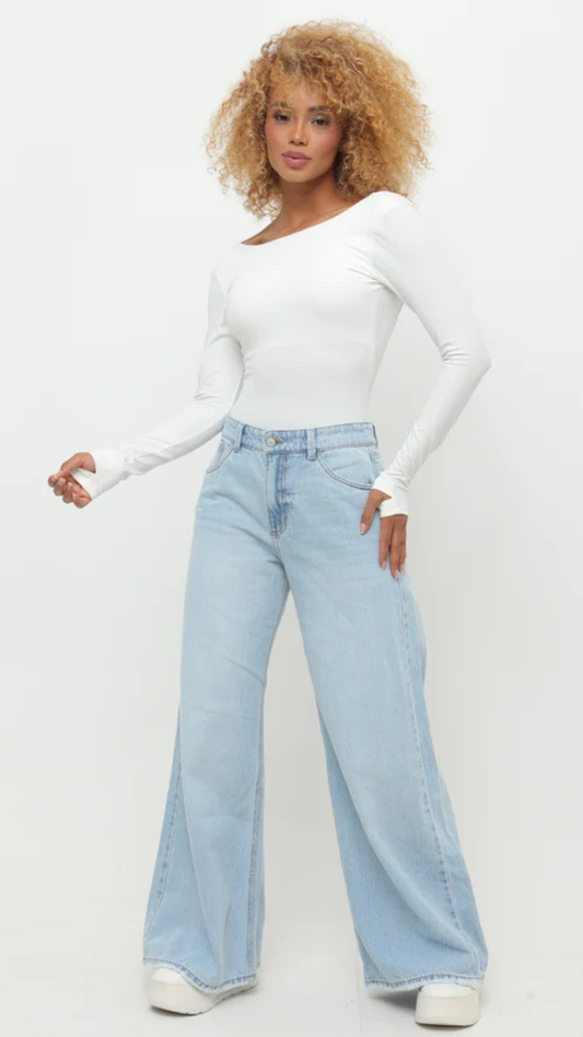 (Preventa) Jeans colombiano Wide leg Gina