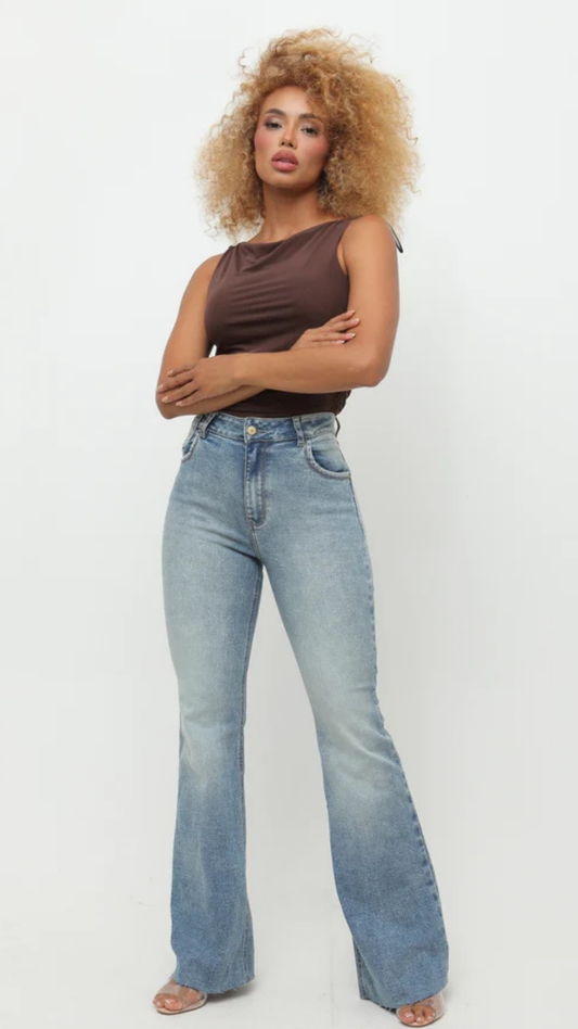 Jeans colombiano Bota campana Nahir 8