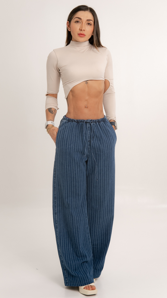Jeans colombiano Wide leg Eroi Saler
