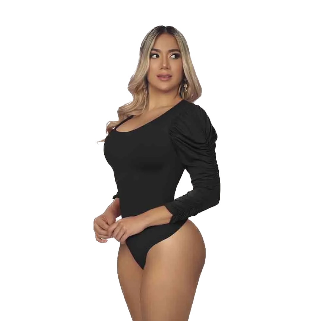 (Preventa) Body control abdomen colombiano 3707 Negro - Negro / Estándar: se ajusta a las tallas S-M-L
