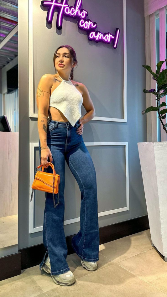 Jeans colombiano levanta cola Elian tono medio