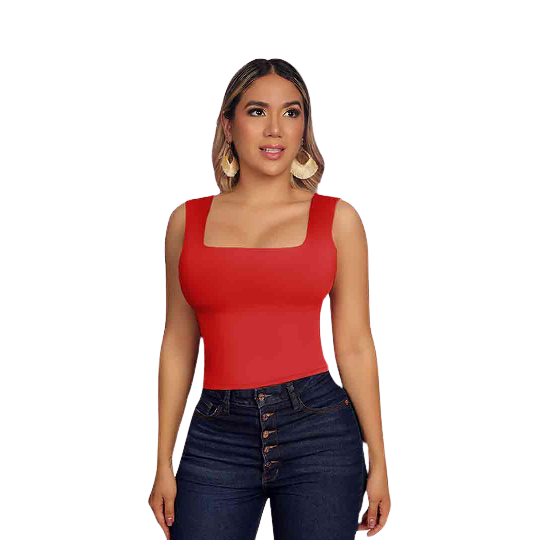 Blusa colombiana 1001 Rojo
