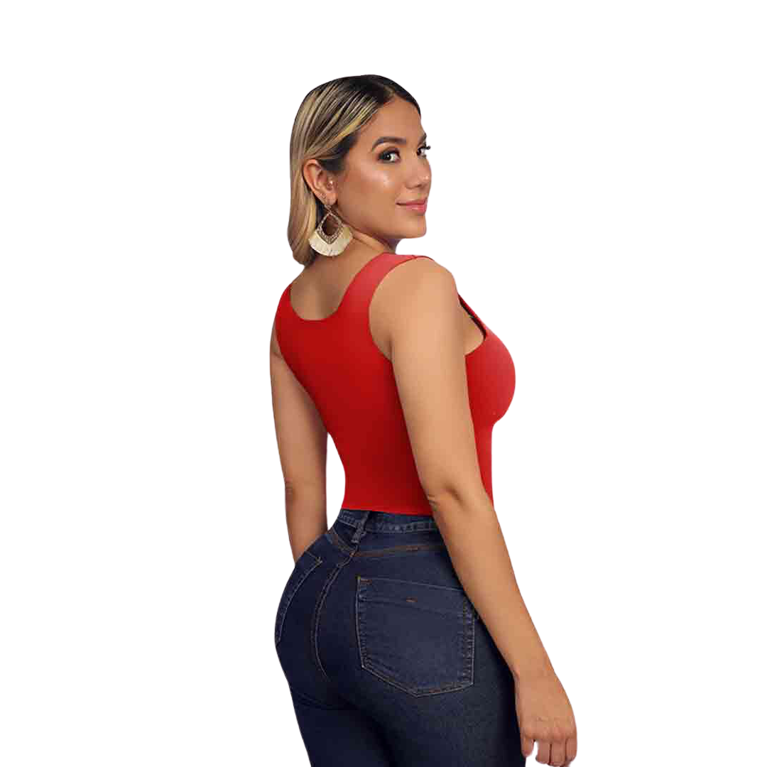 Blusa colombiana 1001 Rojo