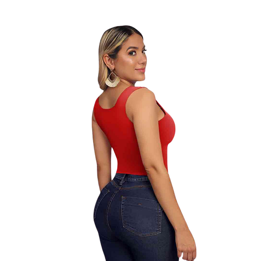 Blusa colombiana 1001 Rojo
