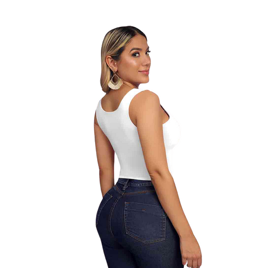 Blusa colombiana 1001 Blanco