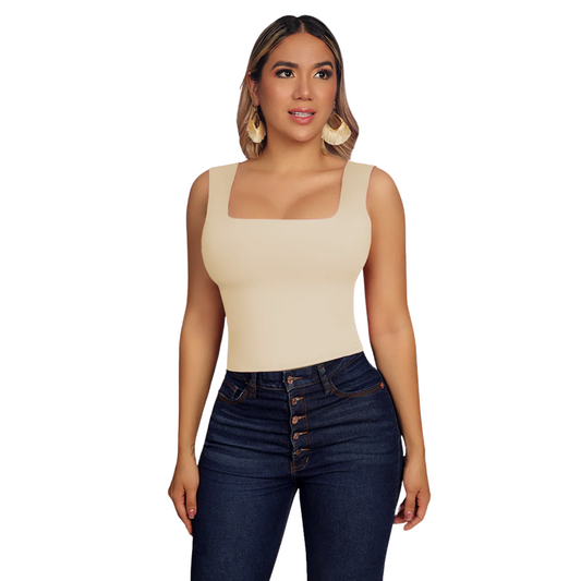 Blusa colombiana 1001 Beige