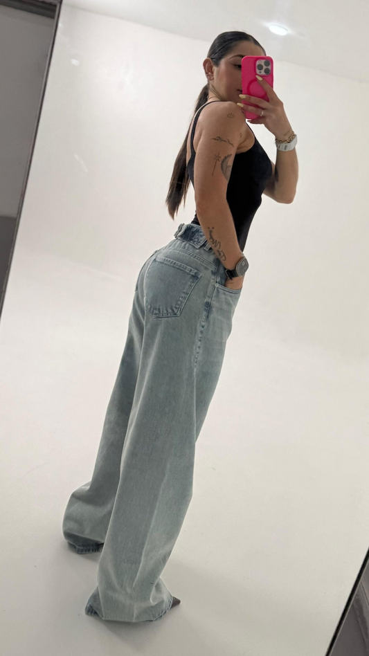 (Preventa) Jeans colombiano Flare Blow Dirty