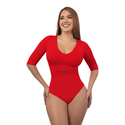 Body control abdomen colombiano 3814 Rojo