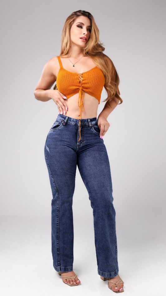 (Preventa) Jeans colombiano Flare Oslo 3