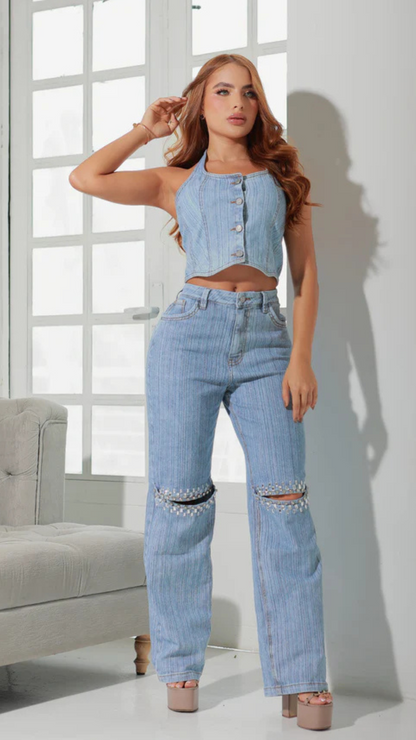 (Preventa) Jeans colombiano Straigth Tuzla