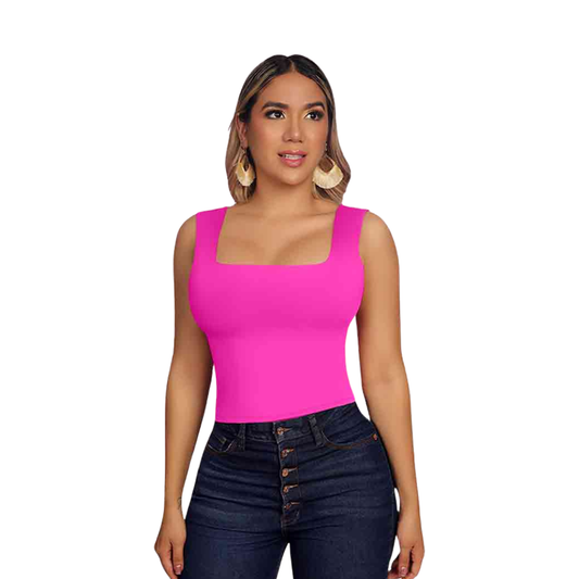 Blusa colombiana 1001 Fucsia