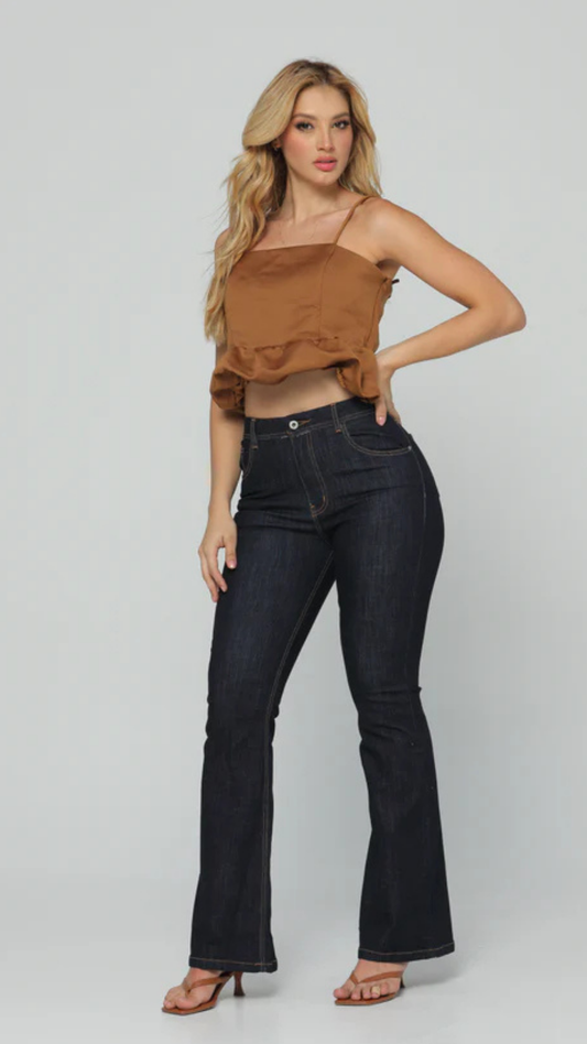 (Preventa) Jeans colombiano Bota campana Nahir 1