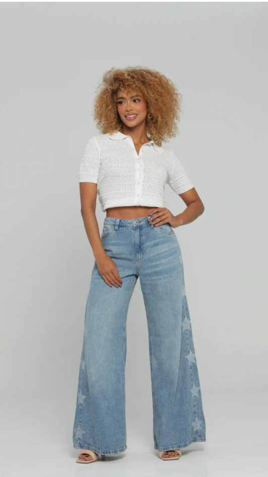 (Preventa) Jeans colombiano Wide leg Enigma