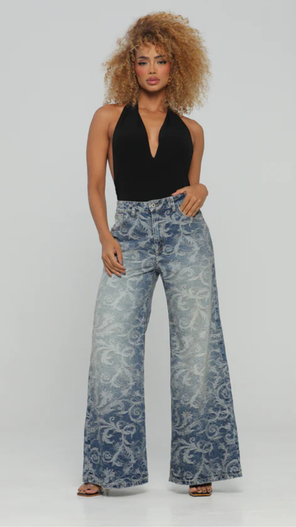 (Preventa) Jeans colombiano Wide leg Dafna