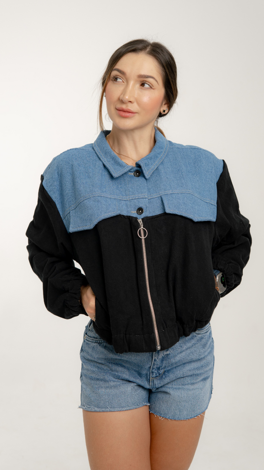 (Preventa) Chaqueta mezclilla Soho