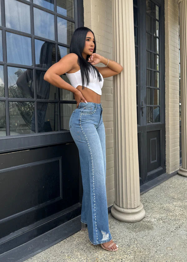 Jeans colombiano Wide leg Zane