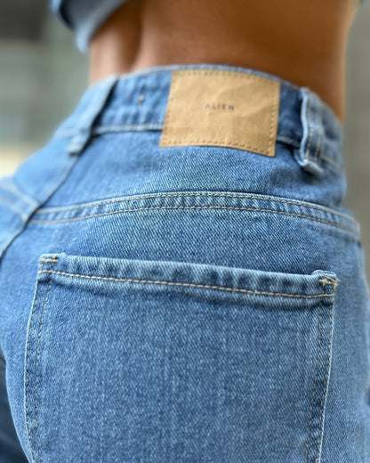 (Preventa) Jeans colombiano Straigth Tan 7