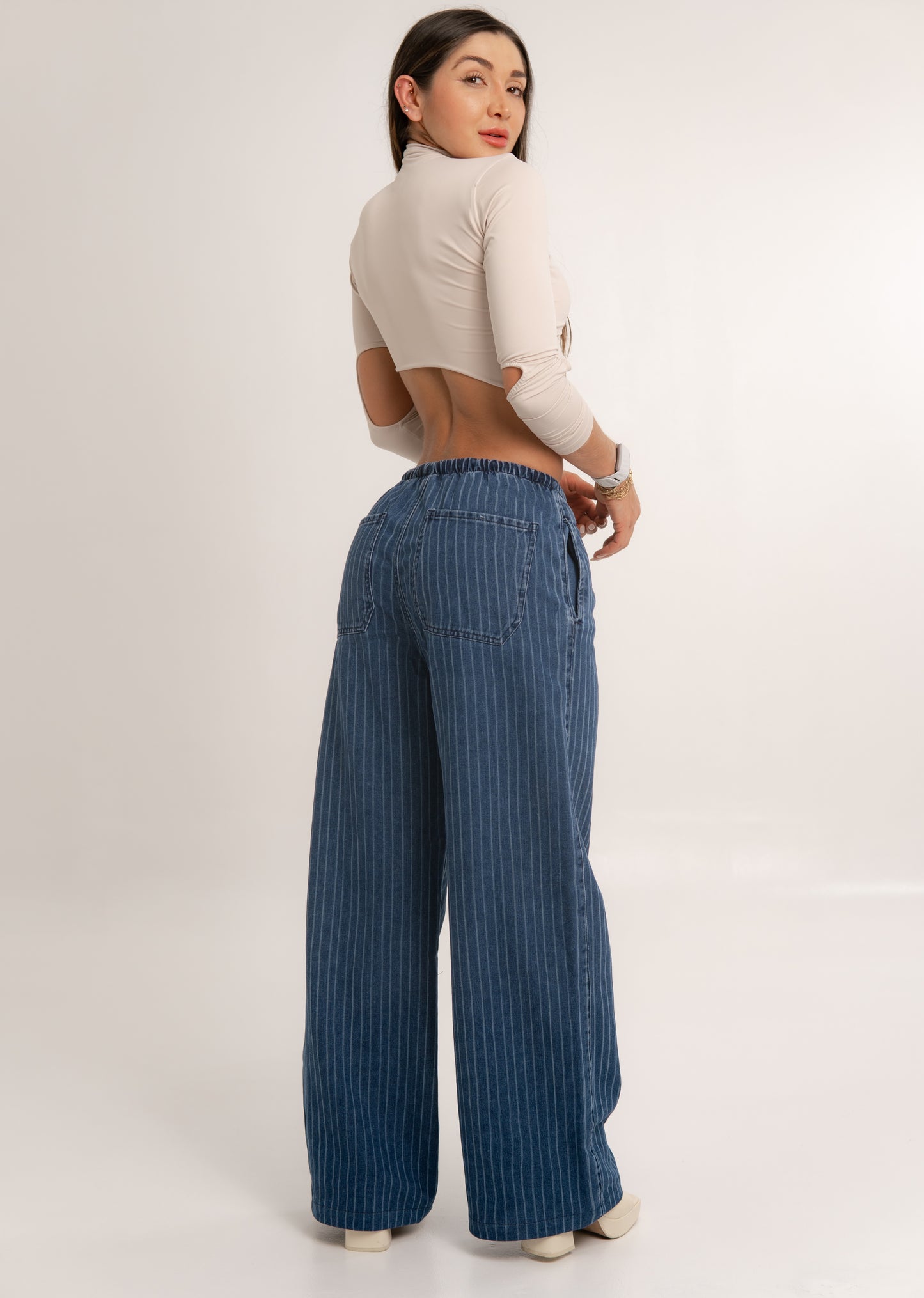 Jeans colombiano Wide leg Eroi Saler