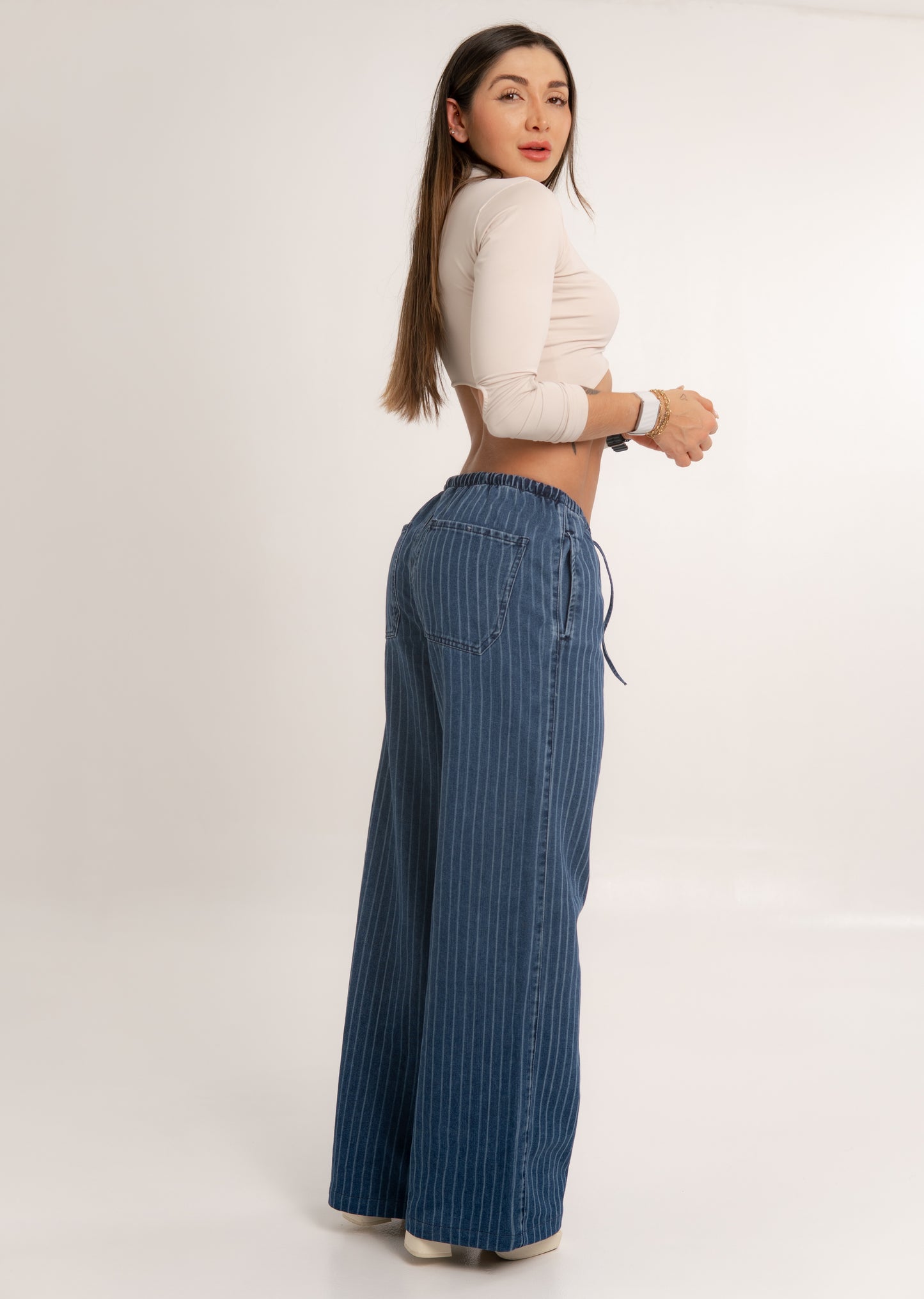 Jeans colombiano Wide leg Eroi Saler
