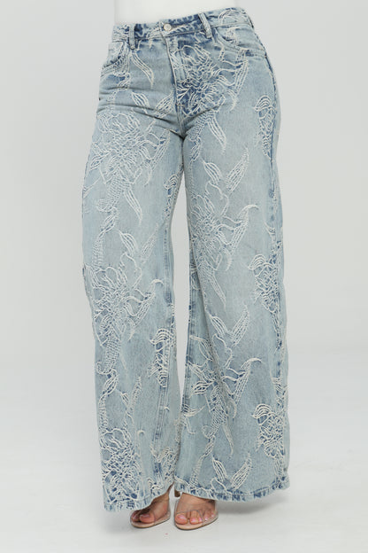 (Preventa) Jeans colombiano Wide leg Gretta 2 96623-1