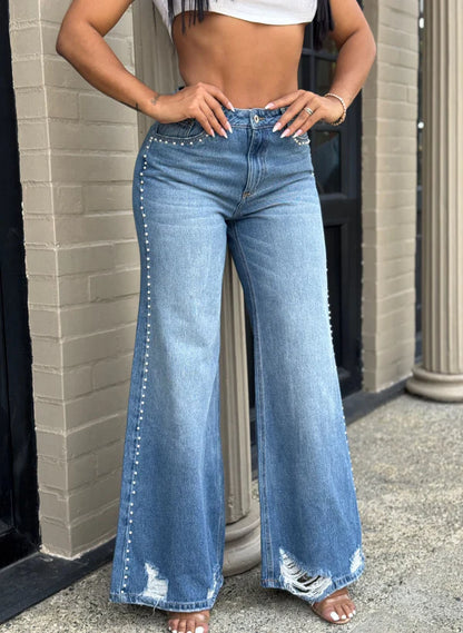 Jeans colombiano Wide leg Zane