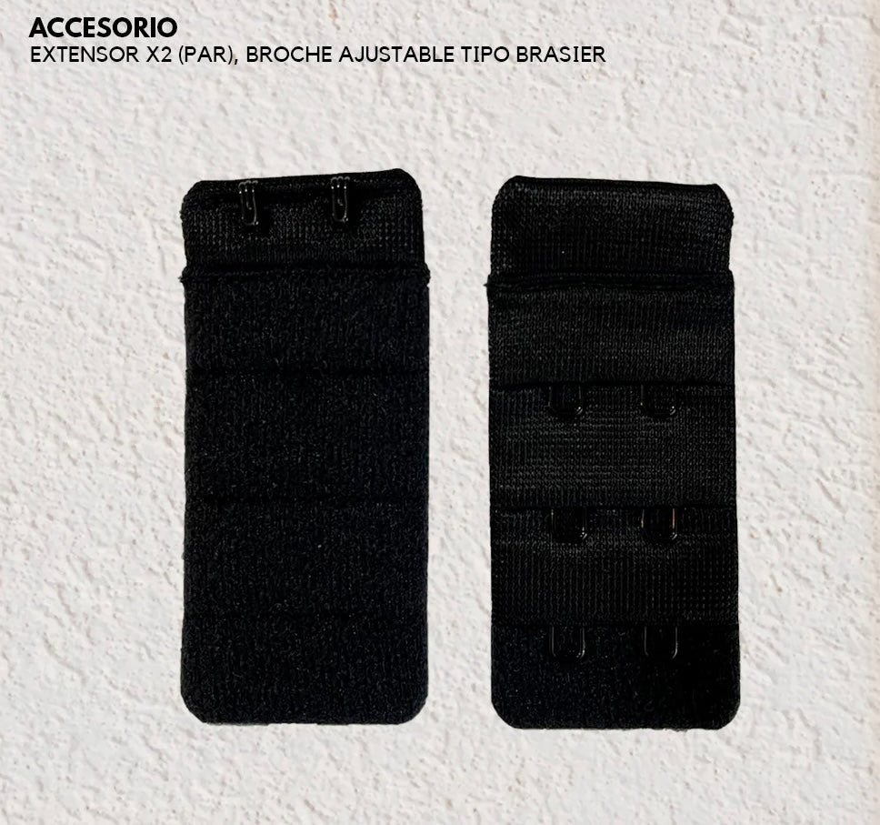 Extensor para body control abdomen Pack dos - Negro