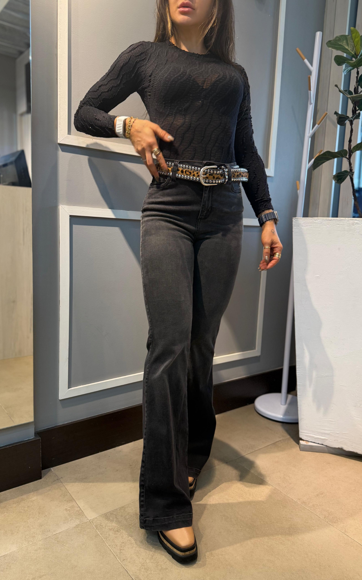 Jeans colombiano Bota campana Kile 1