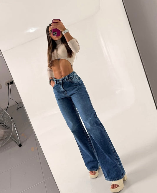 (Preventa) Jeans colombiano Straigth Tan 9