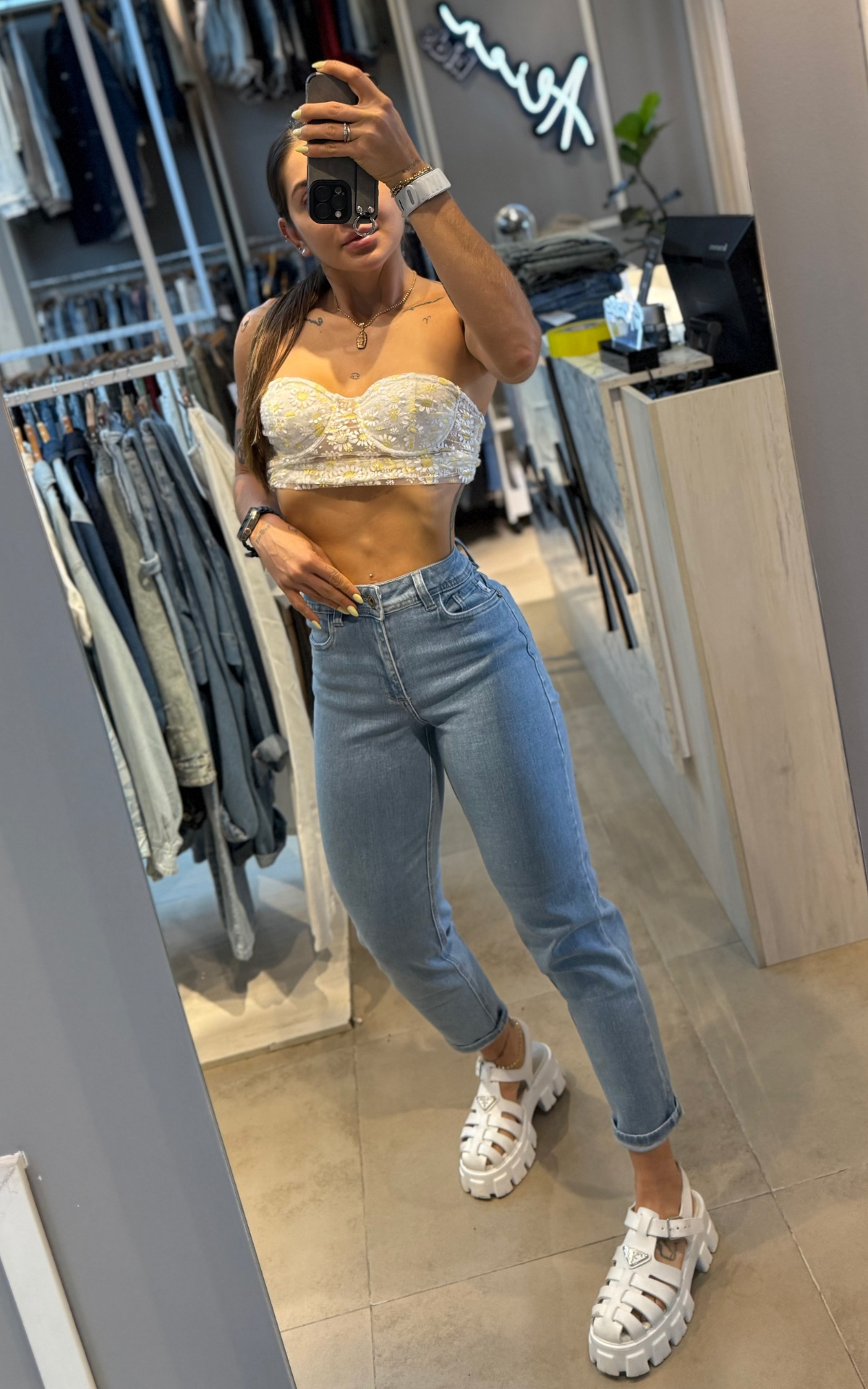 Jeans colombiano Mom fit Roma
