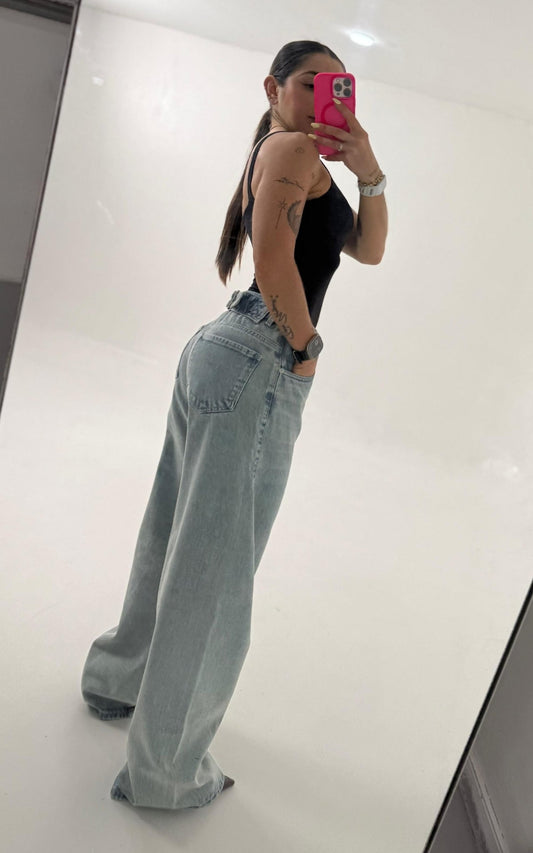 (Preventa) Jeans colombiano Flare Blow Dirty