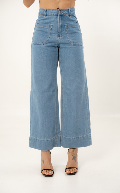 Jeans colombiano Straigh cropped Jarek 2