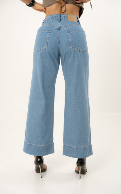 Jeans colombiano Straigh cropped Jarek 2