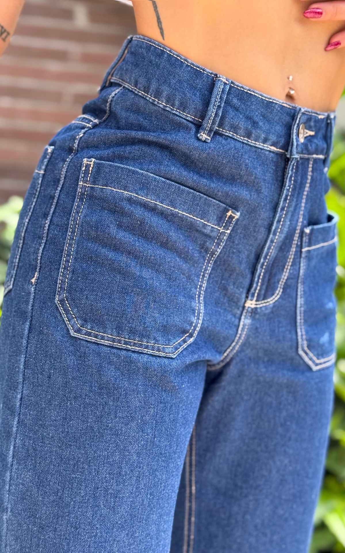 (Preventa) Jeans colombiano Straigh cropped Jarek