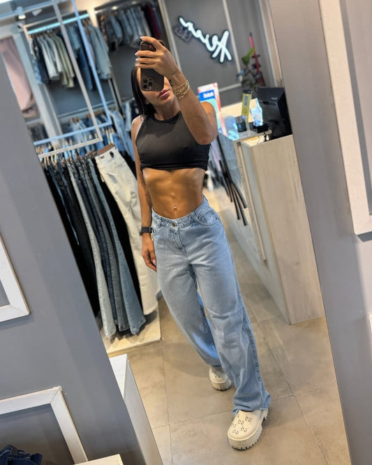 Jeans colombiano Straigth Tan 8
